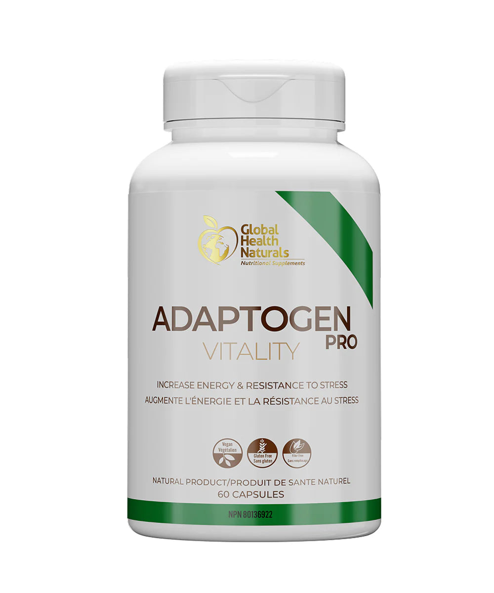 GLOBAL HEALTH NATURALS PRO    Adaptogen Vitality, 60s