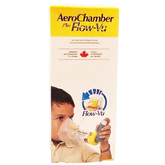 AeroChamber Plus Flow--Vu, Medium 1-5