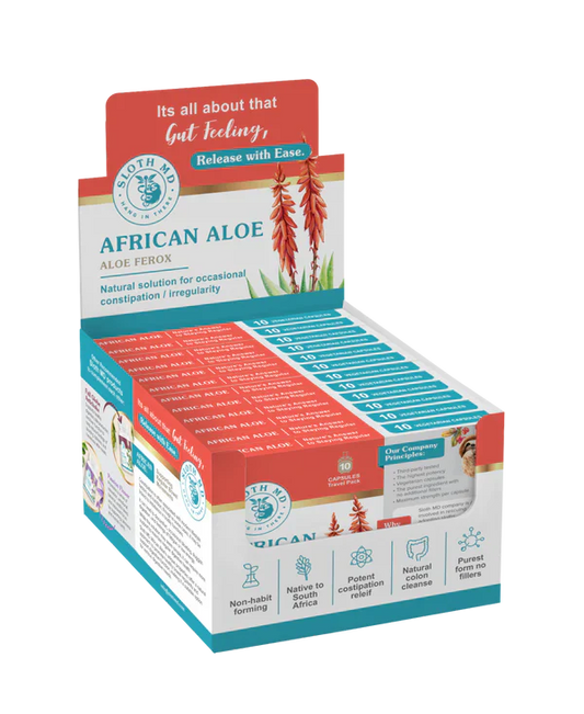 SLOTH MEDICAL (R)   African Aloe,10-pack blister, 12pck/display