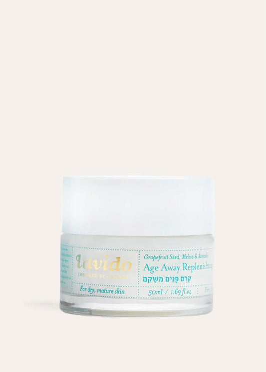 LAVIDO   Age Away Replenishing Cream - Grapefruit Seed, Melissa & Avocado   50 ml