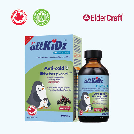 ALLKIDZ   Anti-Cold Elderberry Liq Plus, 100ml