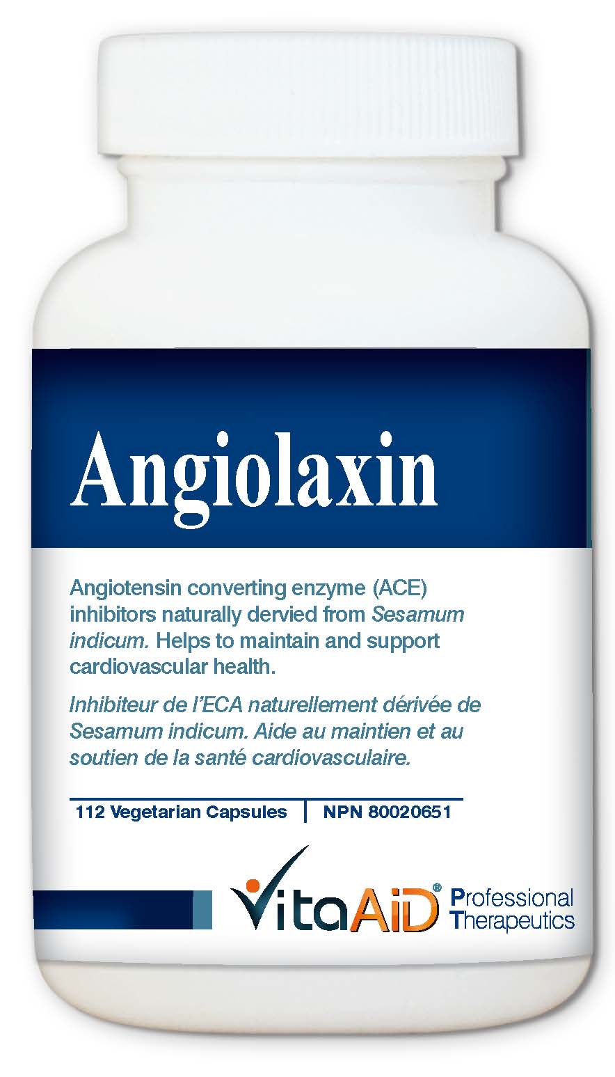VitaAid   Angiolaxin (Blood Pressure Support)   112v
