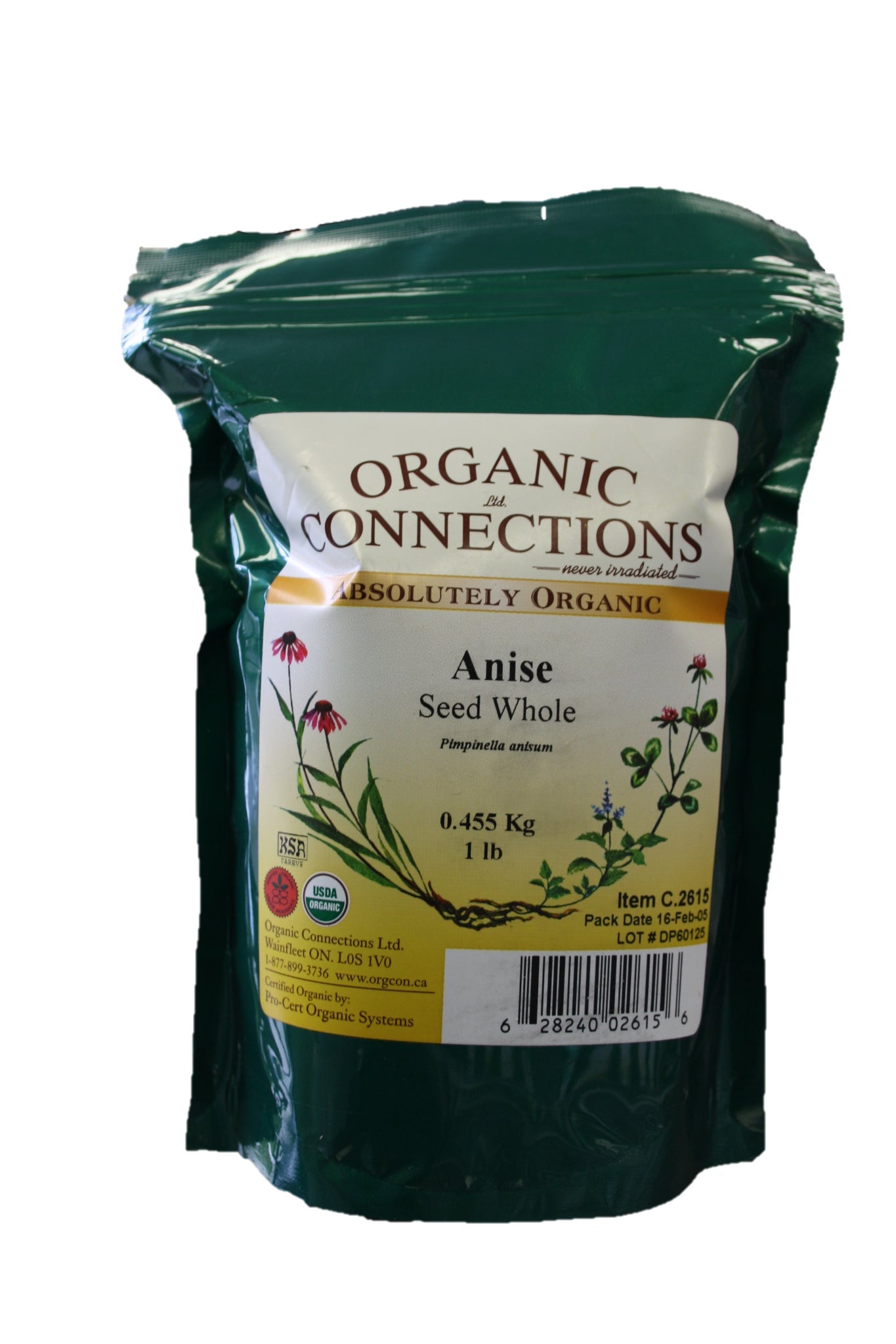 OCBULK - Anise Seed Powder ORG 1LB