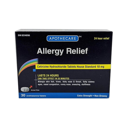 Apothecare - Allergy Relief - 30 tabs
