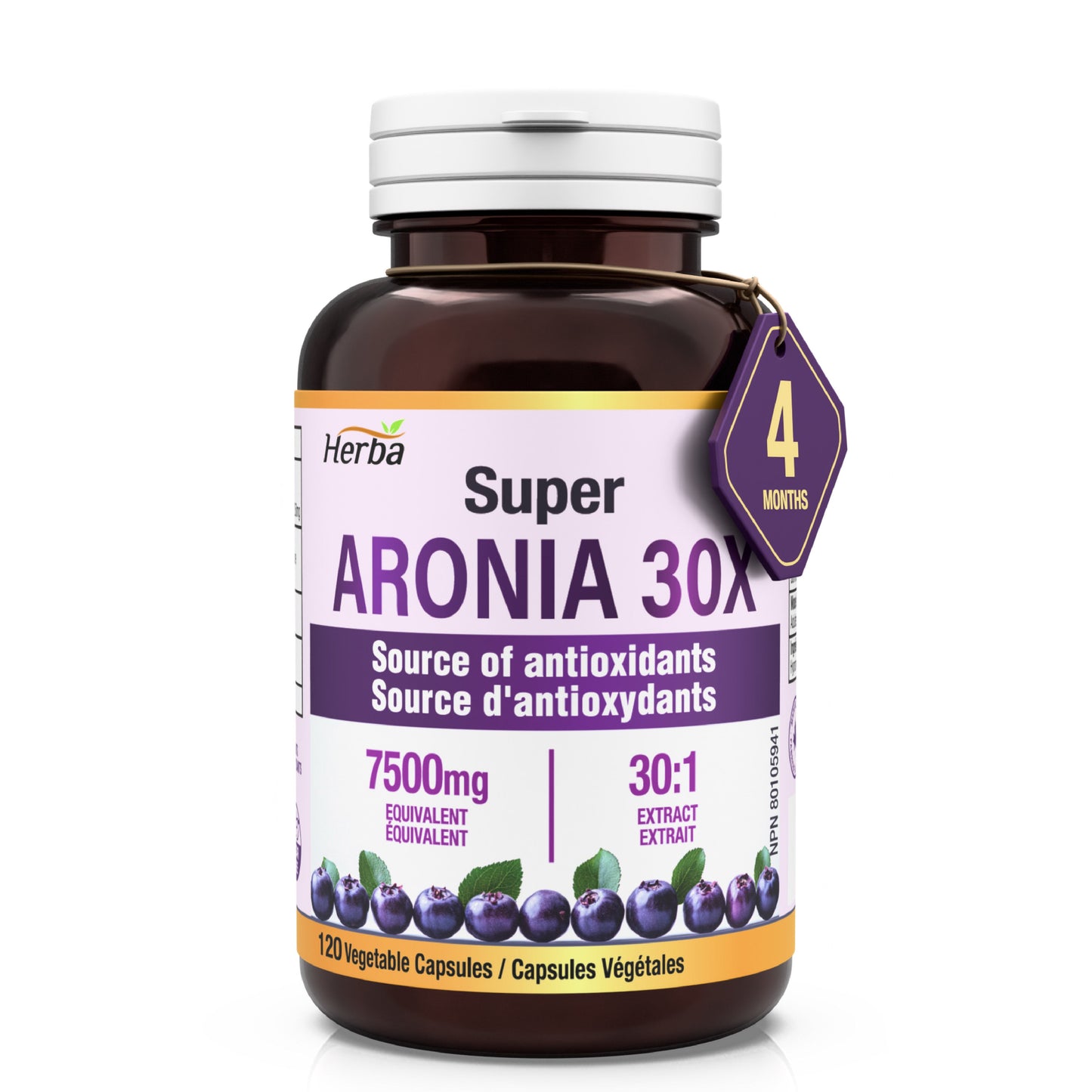 Herba  Aronia 250mg - 120 Capsules
