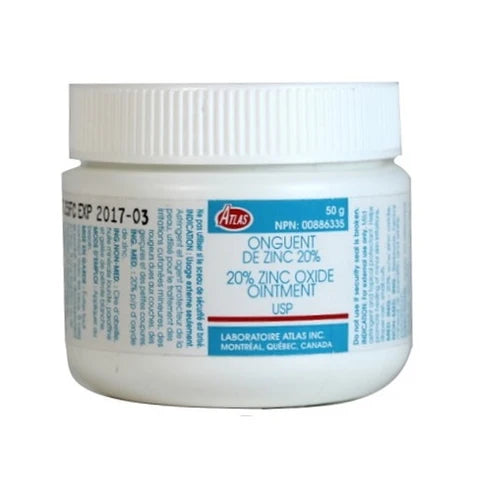 ZINC OINT 20% 50G ATL OINTMENT
