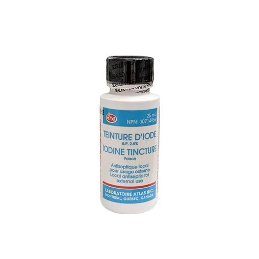 IODINE SOL 5% 25ML ATL SOLUTION