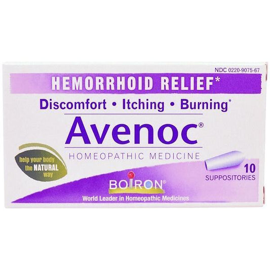 Boiron   AVENOC SUPPOSITORIES   12'S