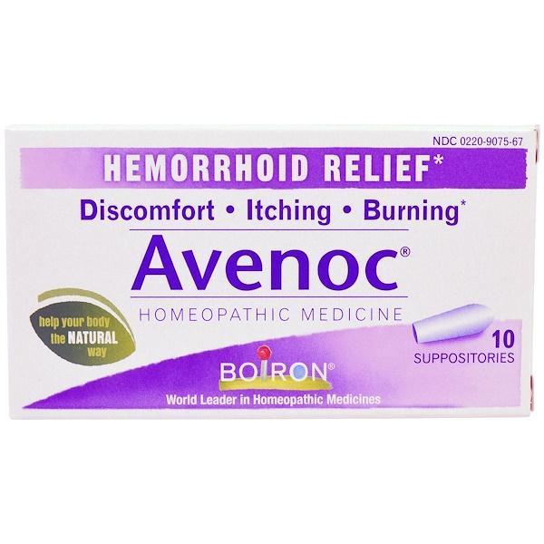 Boiron   AVENOC SUPPOSITORIES   12'S