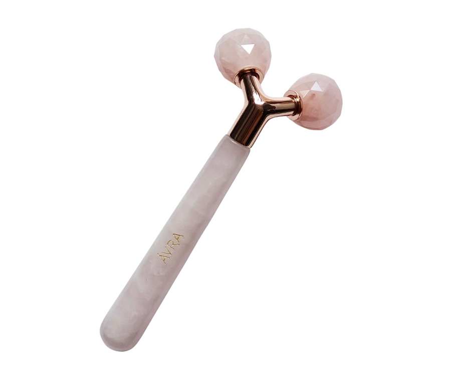 AVRA FACIAL TOOLS & ACCESSORIES - AVRA Rose Quartz Sculpting Roller