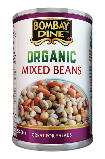BOMBAY DINE -  Mixed Beans, Organic (can)    540ml