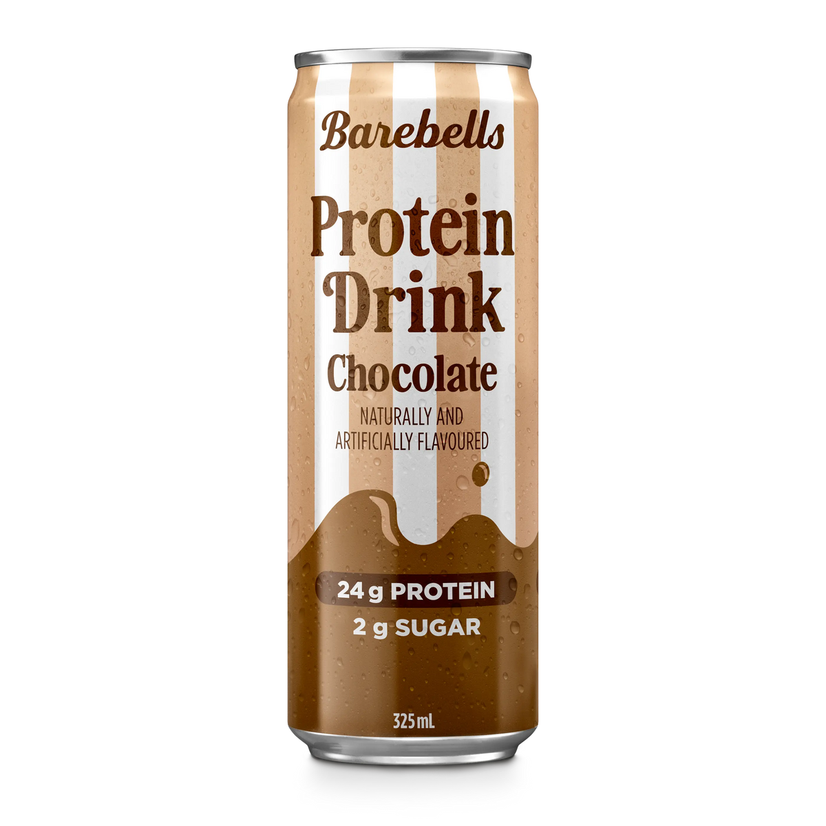 BAREBELLS - PROTEIN DRINK RTD - 325ml - 4/case - CHOCOLATE
