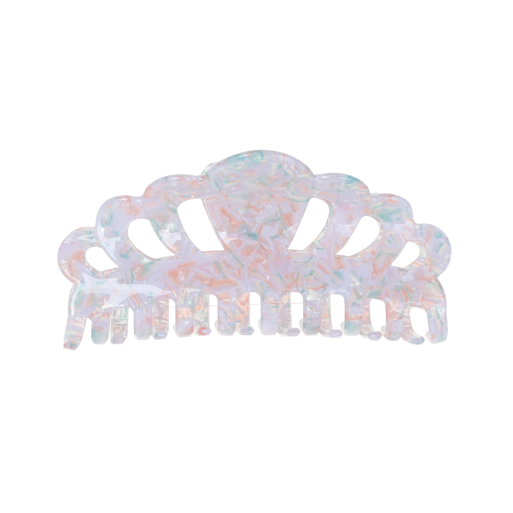 BASICARE   CLAW CLIP, LARGE, PINK