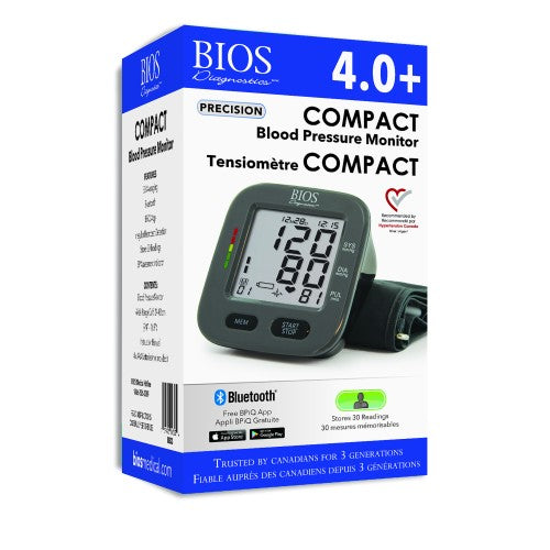 BIOS BLOOD PRESSURE MONITOR W/BLUETOOTH
