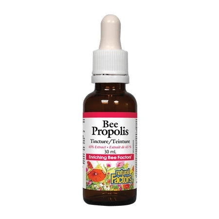 Natural Factors   Bee Propolis Tincture 65% Extract   30 mL liquidliquid