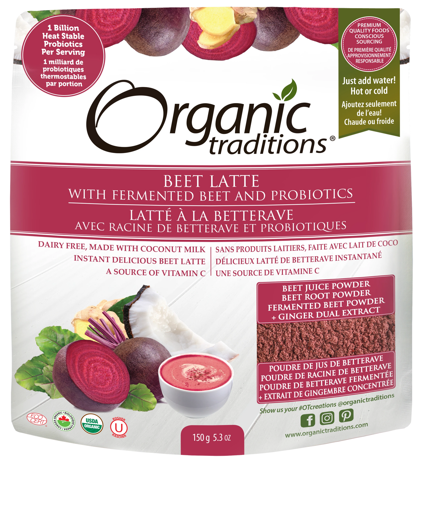 Advantage health    Latte - Beet with Probiotics   150g