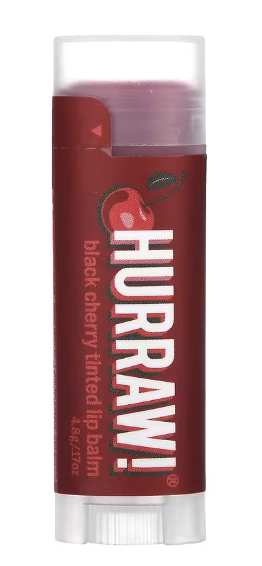 HURRAW!  BLACK  CHERRY  TINTED  LIP BALM   4.8g