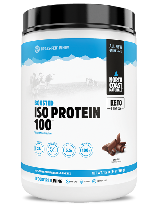 North Coast Naturals    ISO PROTEIN 100™    Chocolate680 g