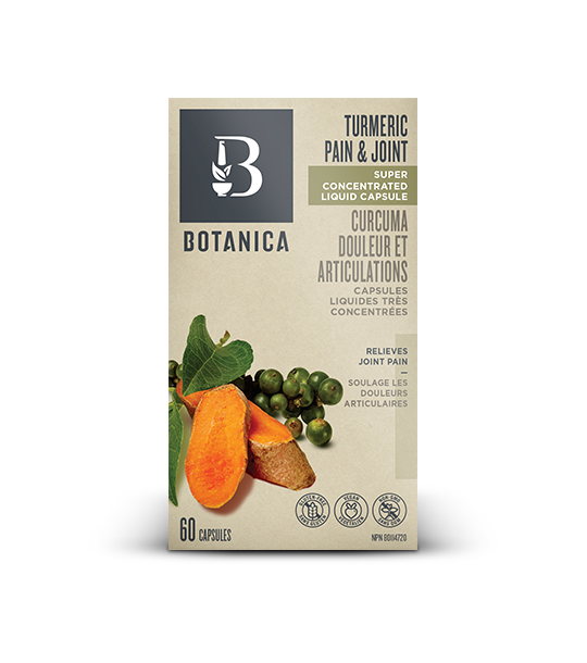 Botanica_Turmeric Pain and Joint Liquid Capsule_60 caps