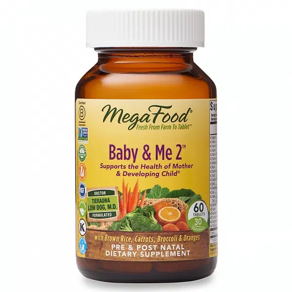 MegaFood_Baby & Me 2_60 tabs