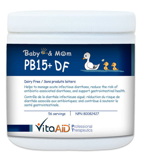 VitaAid Baby & Mom PB15+ DF (56 servings) (Perinatal & Neonatal Probiotics) 90g