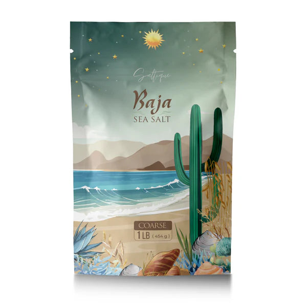 Saltique   Baja - Coarse Sea Salt 1lb 454g