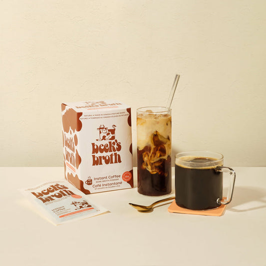 Beck's Broth   Protein Instant Coffee 12 x 22g