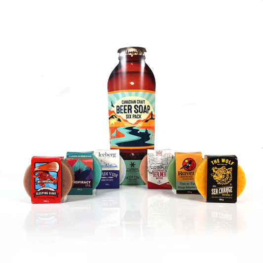 Wild Prairie Soap-Beer Soap Six Pack v.2 - CANADA