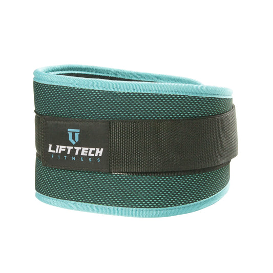 LIFT TECH FITNESS   WOMEN'S FOAM CORE BELT "5"   TEAL   XS