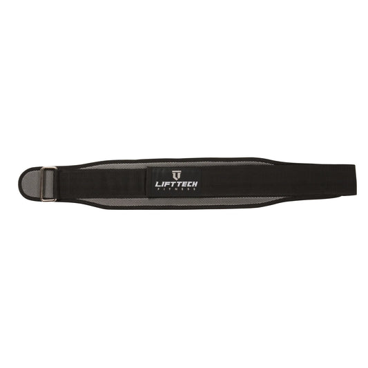 LIFT TECH FITNESS   MEN'S FOAM CORE BELT "5"   BLACK / SILVER   XL