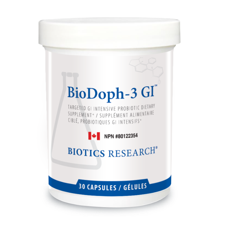 BIOTICS - BioDoph-3 GI - 30 Capsules