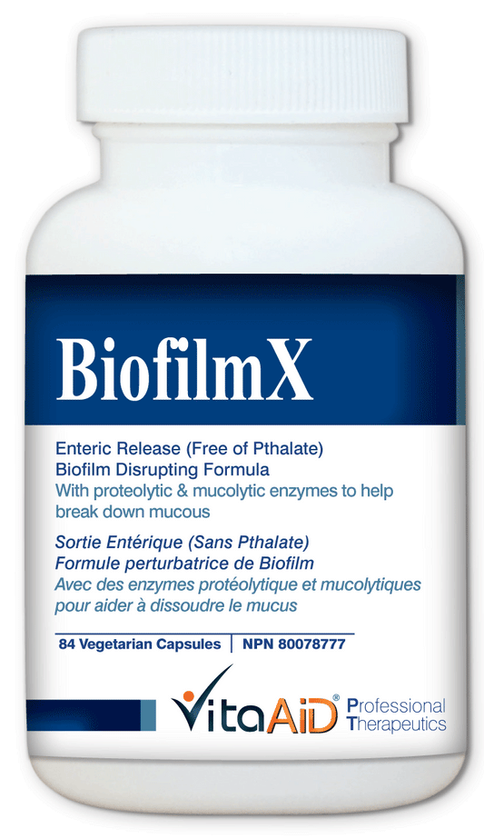 VitaAid   BiofilmX (Biofilm-Disrupting Formula)   84v