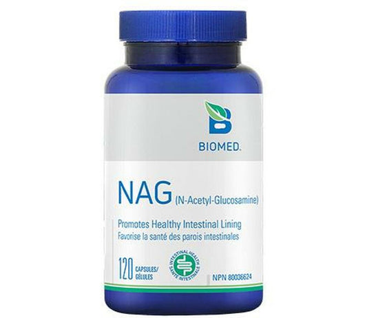 BIOMED    NAG (N-acetyl-glucosamine)   120 capsules