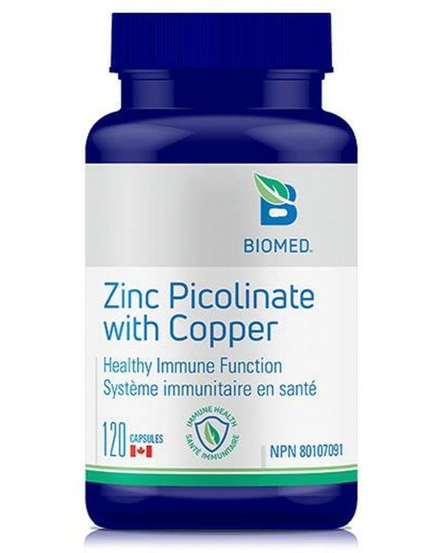 BIOMED    Zinc Picolinate with Copper   120 capsules