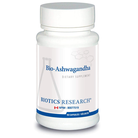 BIOTICS - BIO-ASHWAGANDHA  - 60 Capsules