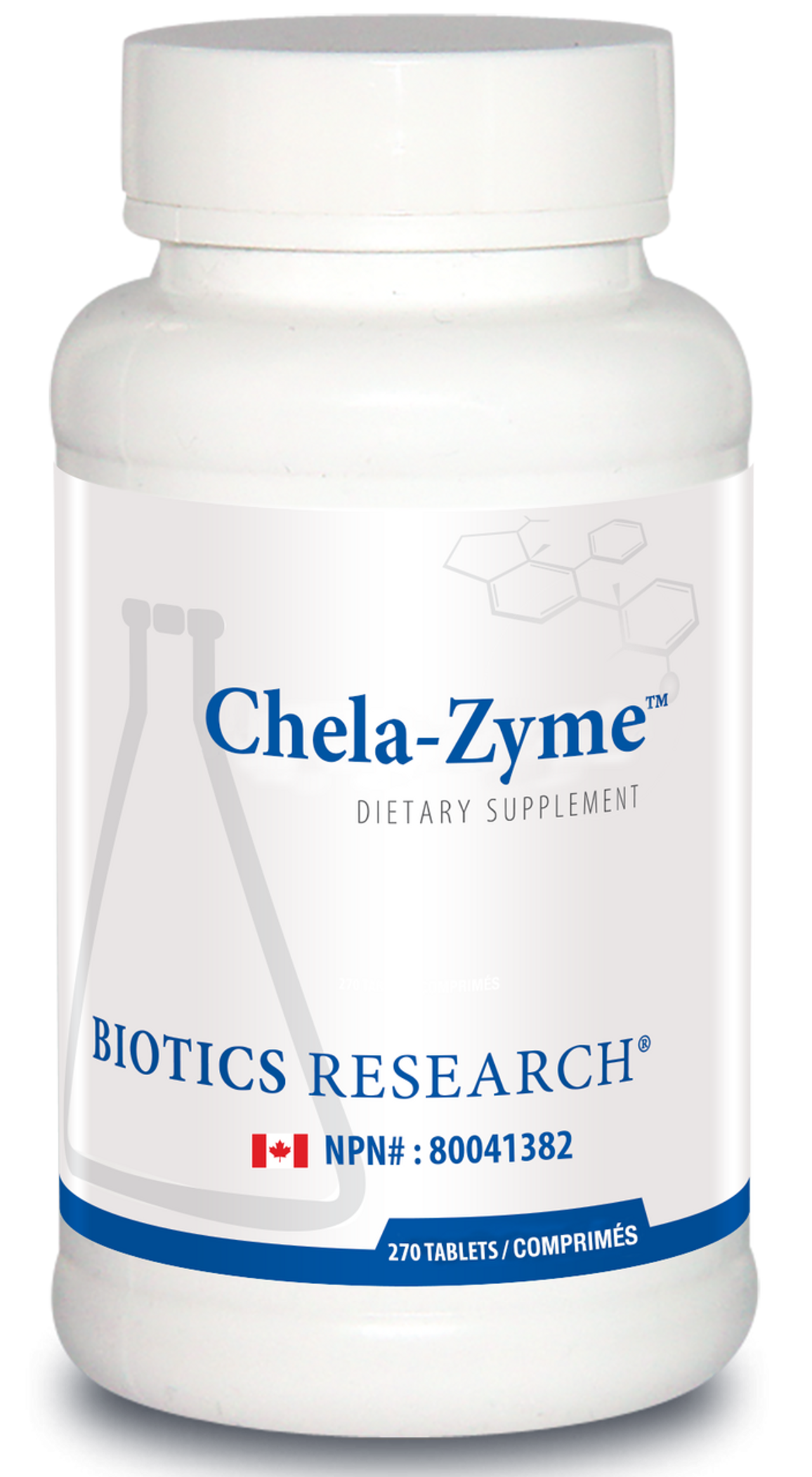 BIOTICS - CHELA-ZYME - 270 Tablets