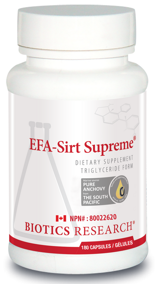 BIOTICS - EFA-SIRT SUPREME  -  180 CAPSULES