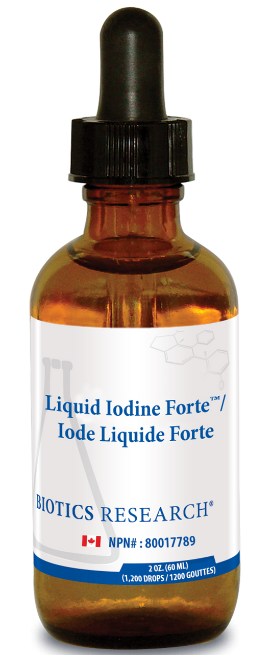 BIOTICS - LIQUID  IODINE   FORTE   -   60ml