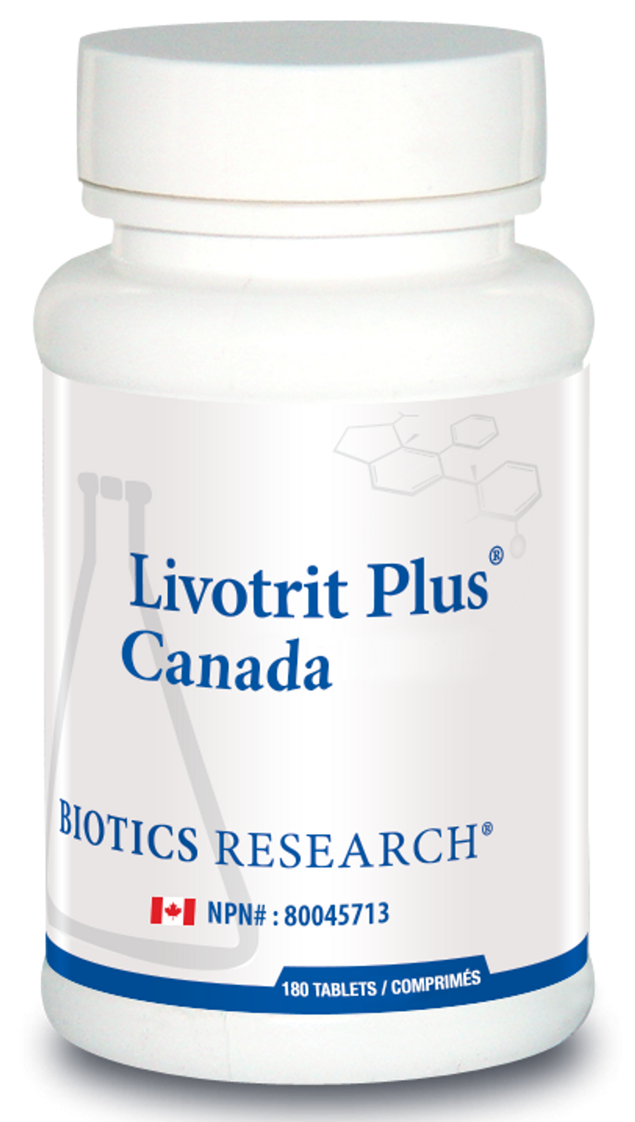 BIOTICS -  LIVOTRIT PLUS  CANADA   -   180 Tablets