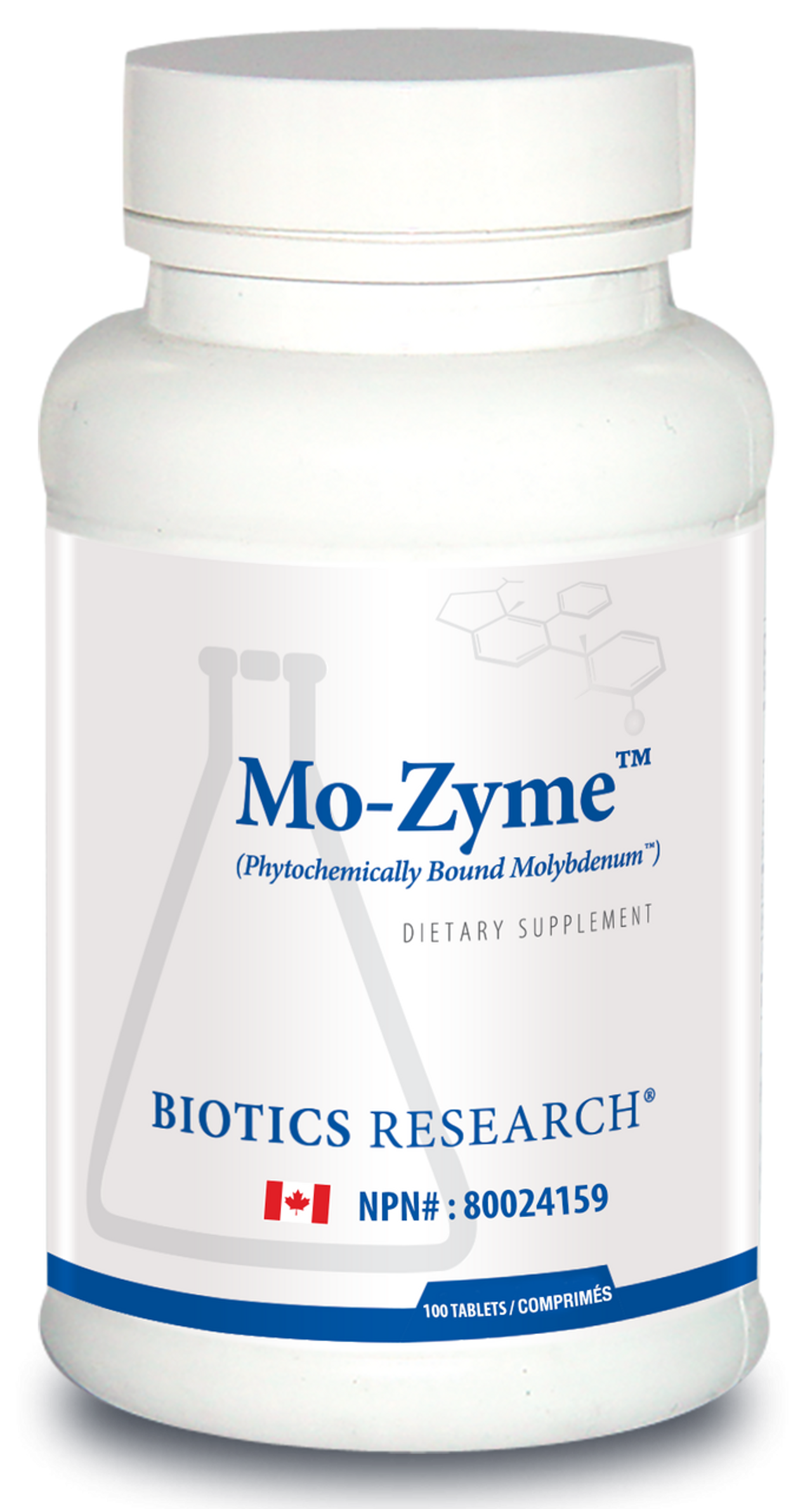 BIOTICS - MO - ZYME  -  100 Tablets
