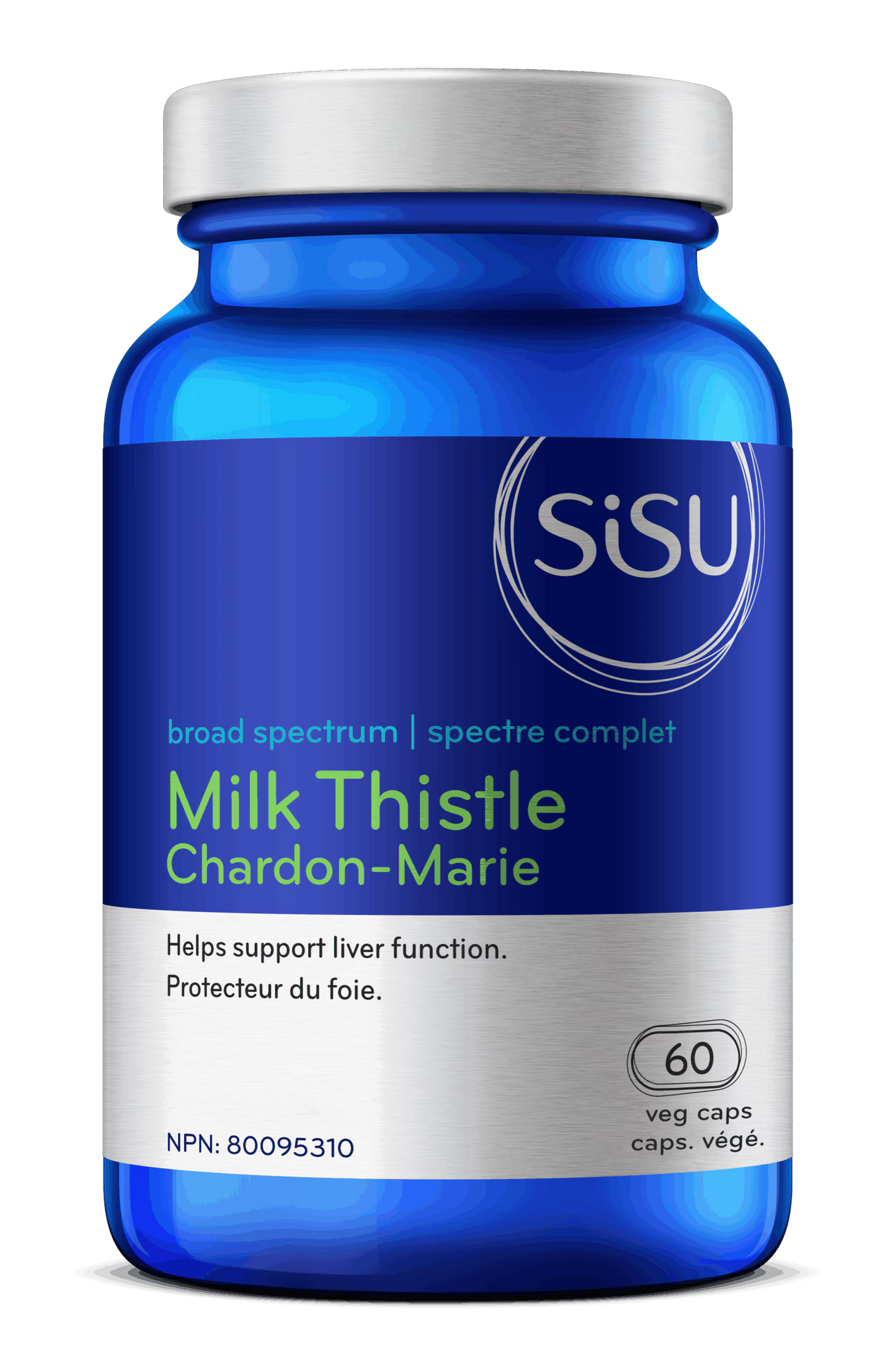 SISU - Broad Spectrum Milk Thistle - 60 Vcaps