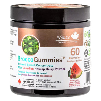 NEWCO    BroccoGummies™ - Watermelon Cherry    60 Gummies
