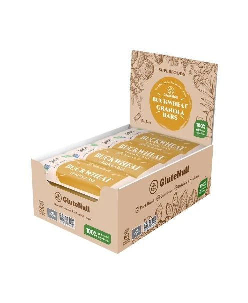 GLUTENULL    Buckwheat Granola Bar, 12/pk