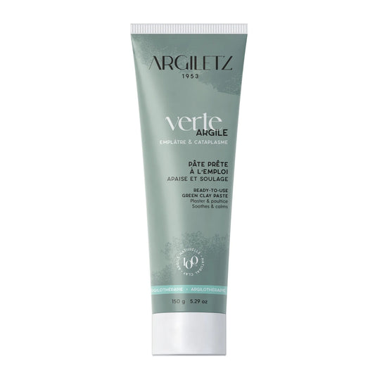 Argiletz  Ready-to-use GREEN Clay Paste Tube 150 g