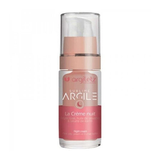 Argiletz - Night Cream - PINK Clay - 30 ml