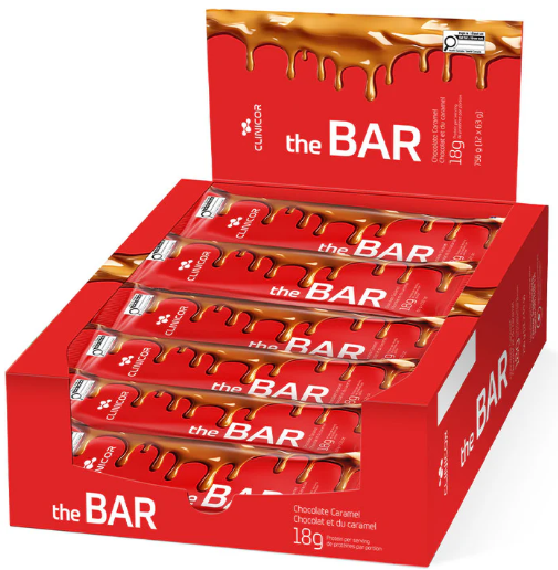 CLINICOR - Clinicor: The Bar - 18g - Caramel