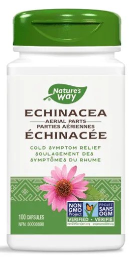 Nature's Way - Echinacea Herb - 100 Veg Caps