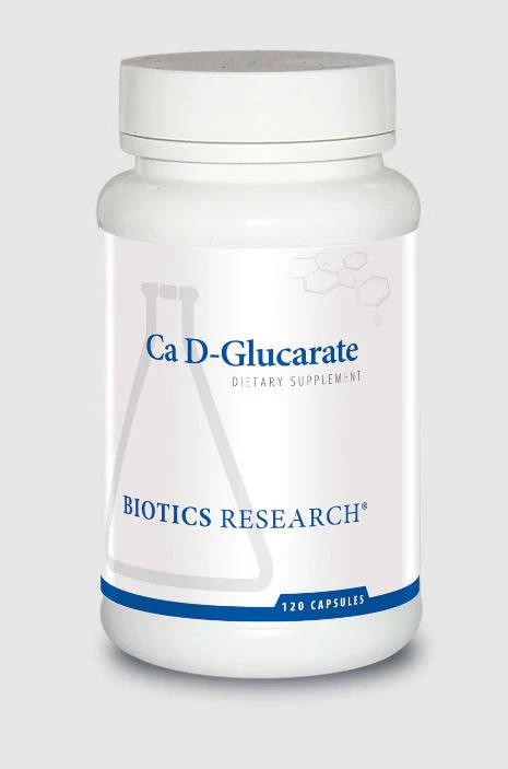 BIOTICS - Ca D-Glucarate (Hormone, Detox) - 120 Capsules