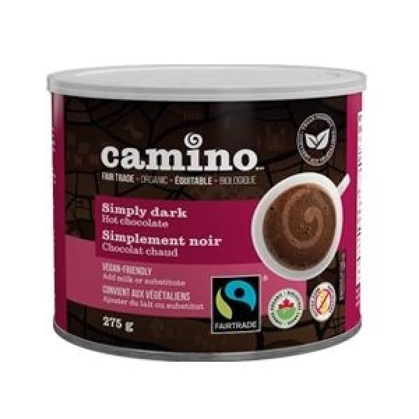 CAMINO    Org Simply Dark Hot Choc Tin 275g