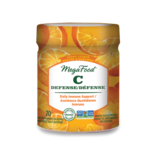 MegaFood_Vitamin C Defense Tangy Citrus Gummies_70 ct